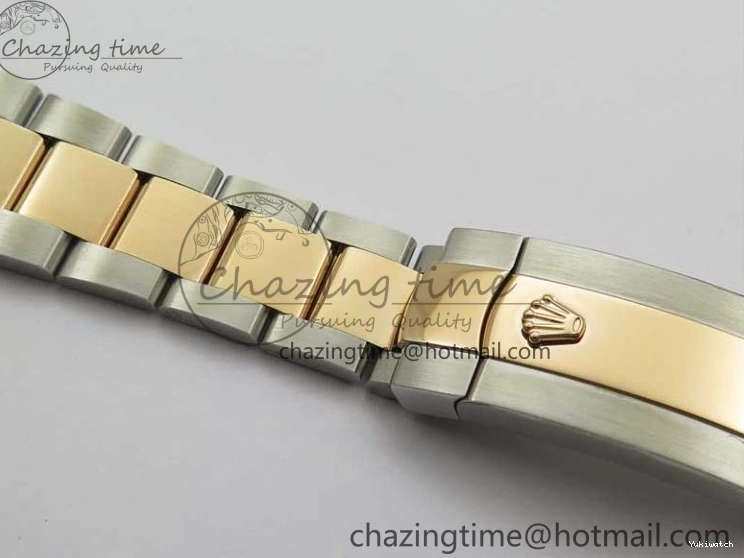 RG BP Best Dial Maker Edition 1:1 Gray Oyster on DateJust SS Roman Bracelet 126201 36 0224